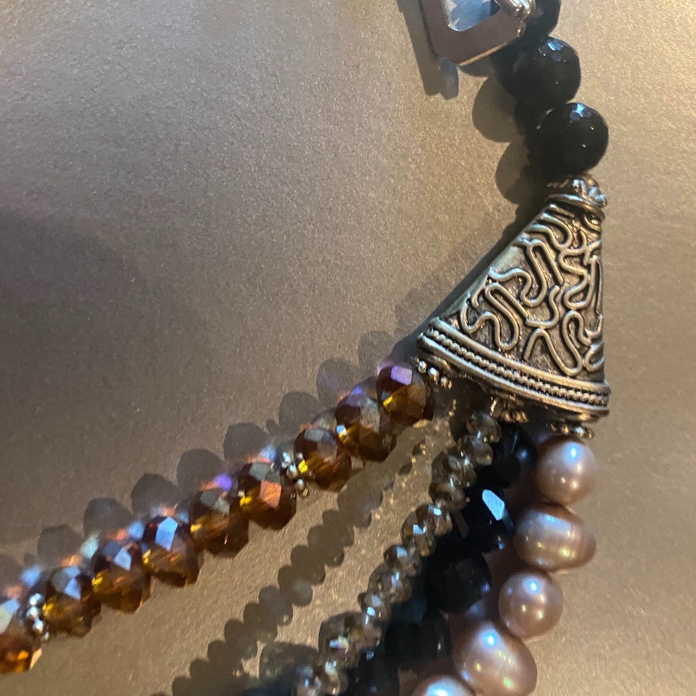 Multi-Strand Statement Necklace - image 3